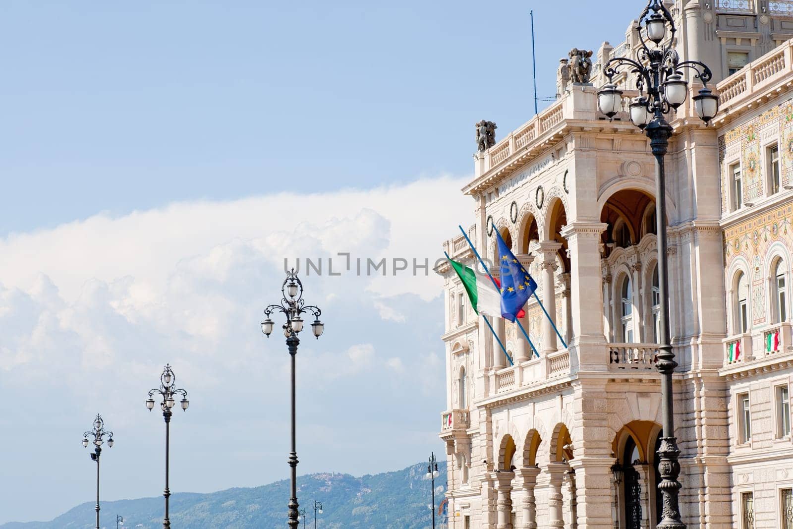 Governament house in Trieste, Italy