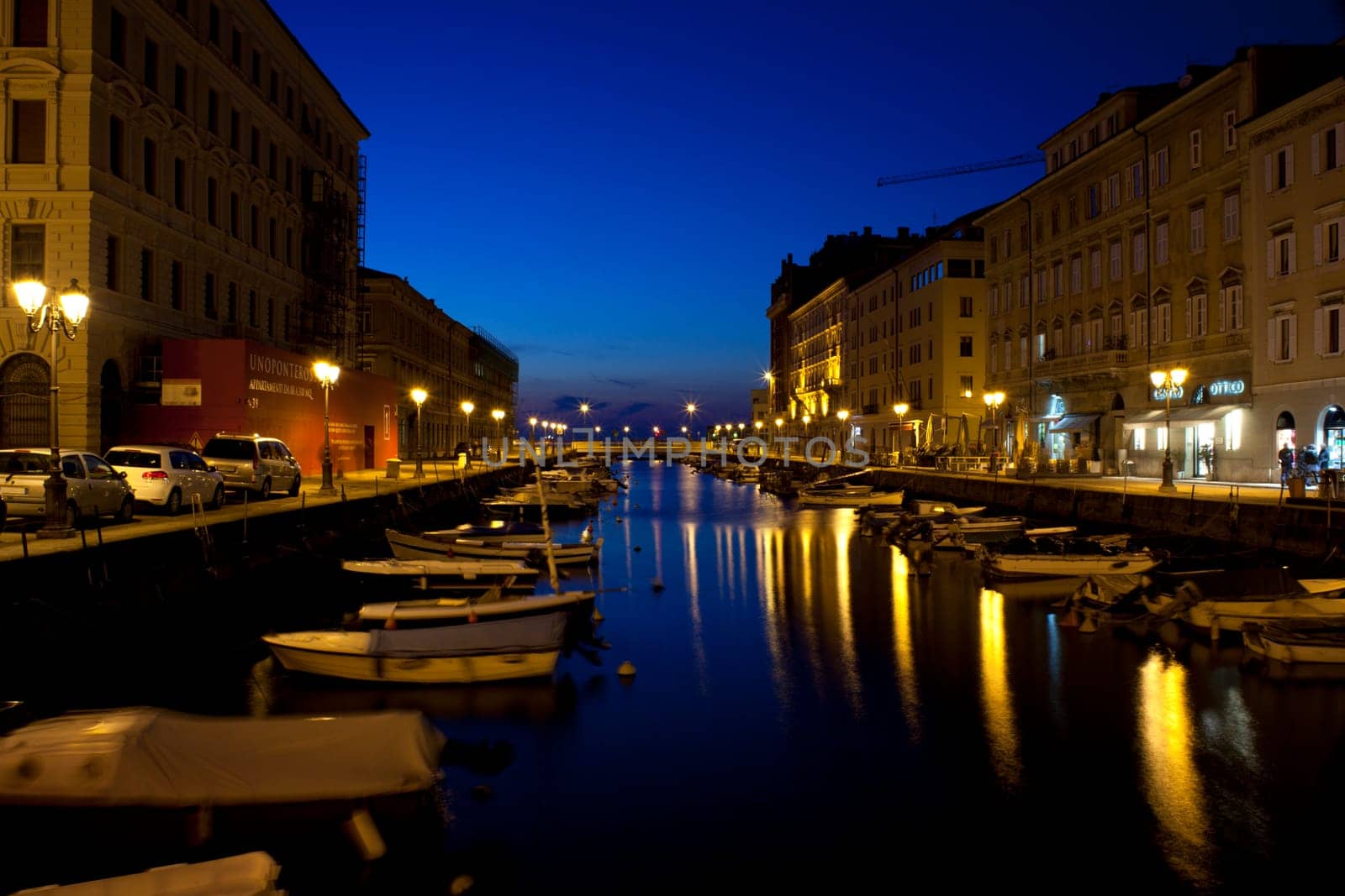 Ponte rosso in Trieste, Italy