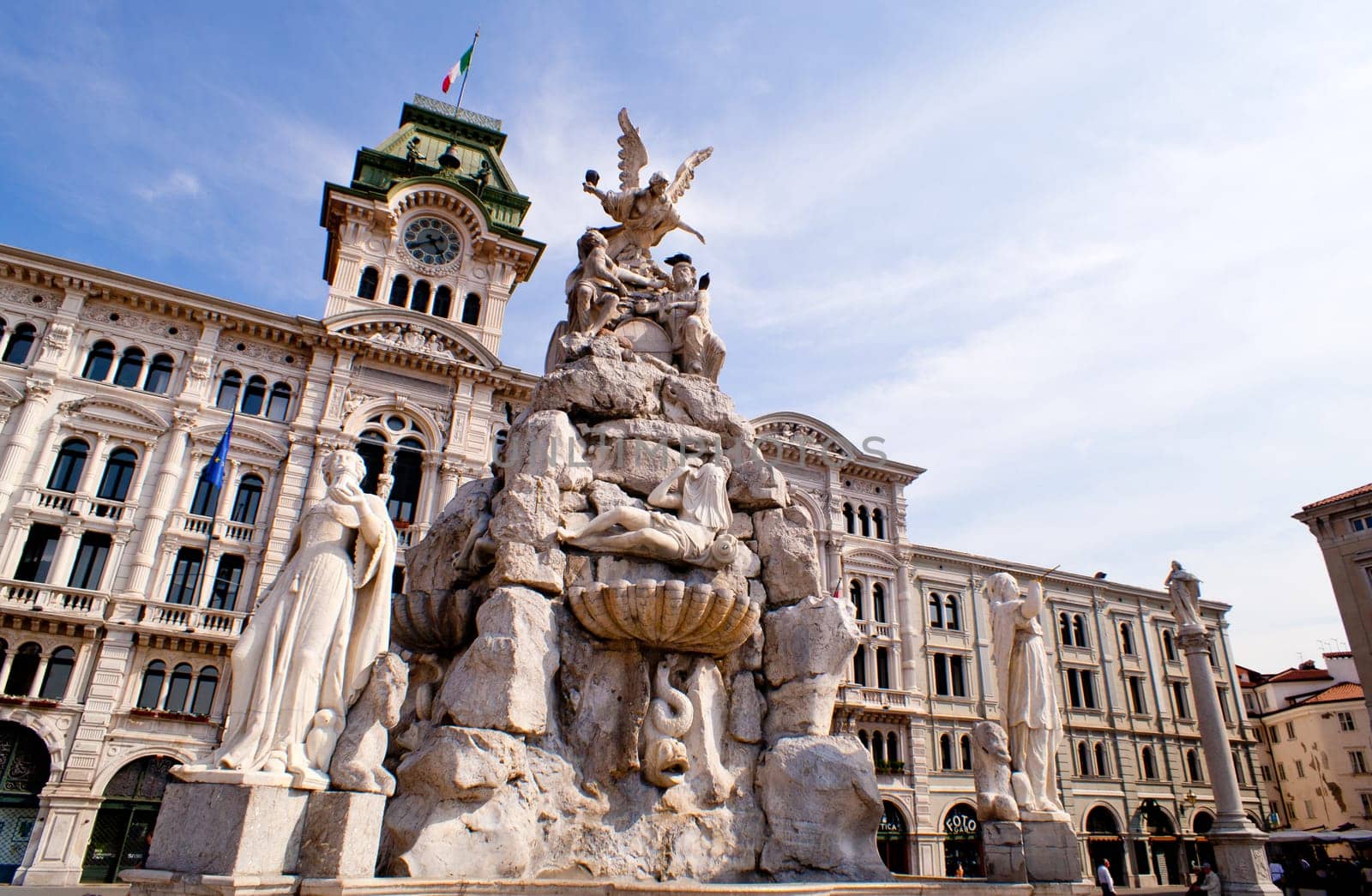 View of Piazza unità d'Italia, Trieste