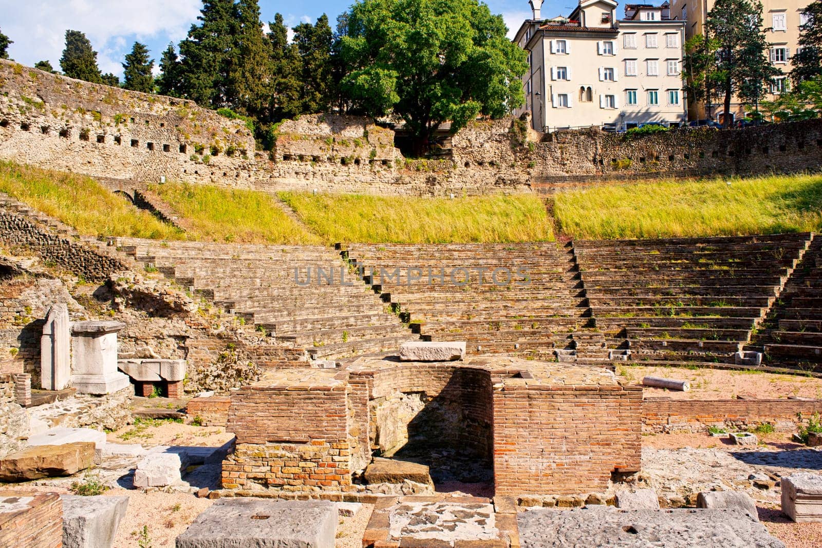 Roman Theater in Trieste, Italy