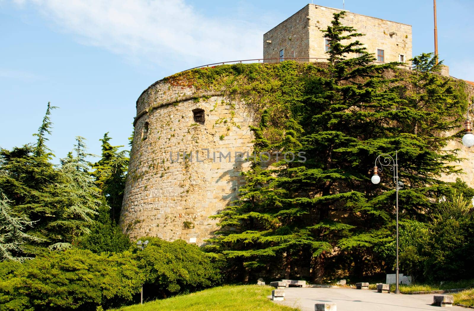 View of St. Giusto castle, Trieste