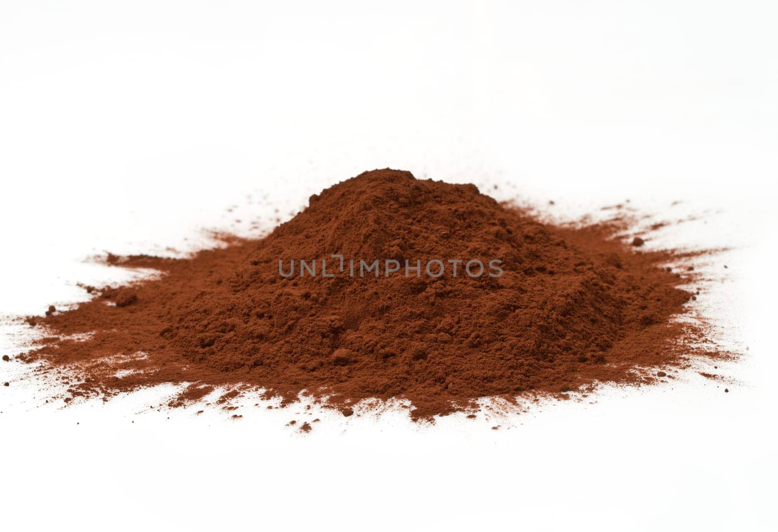 cocoa powder isolated