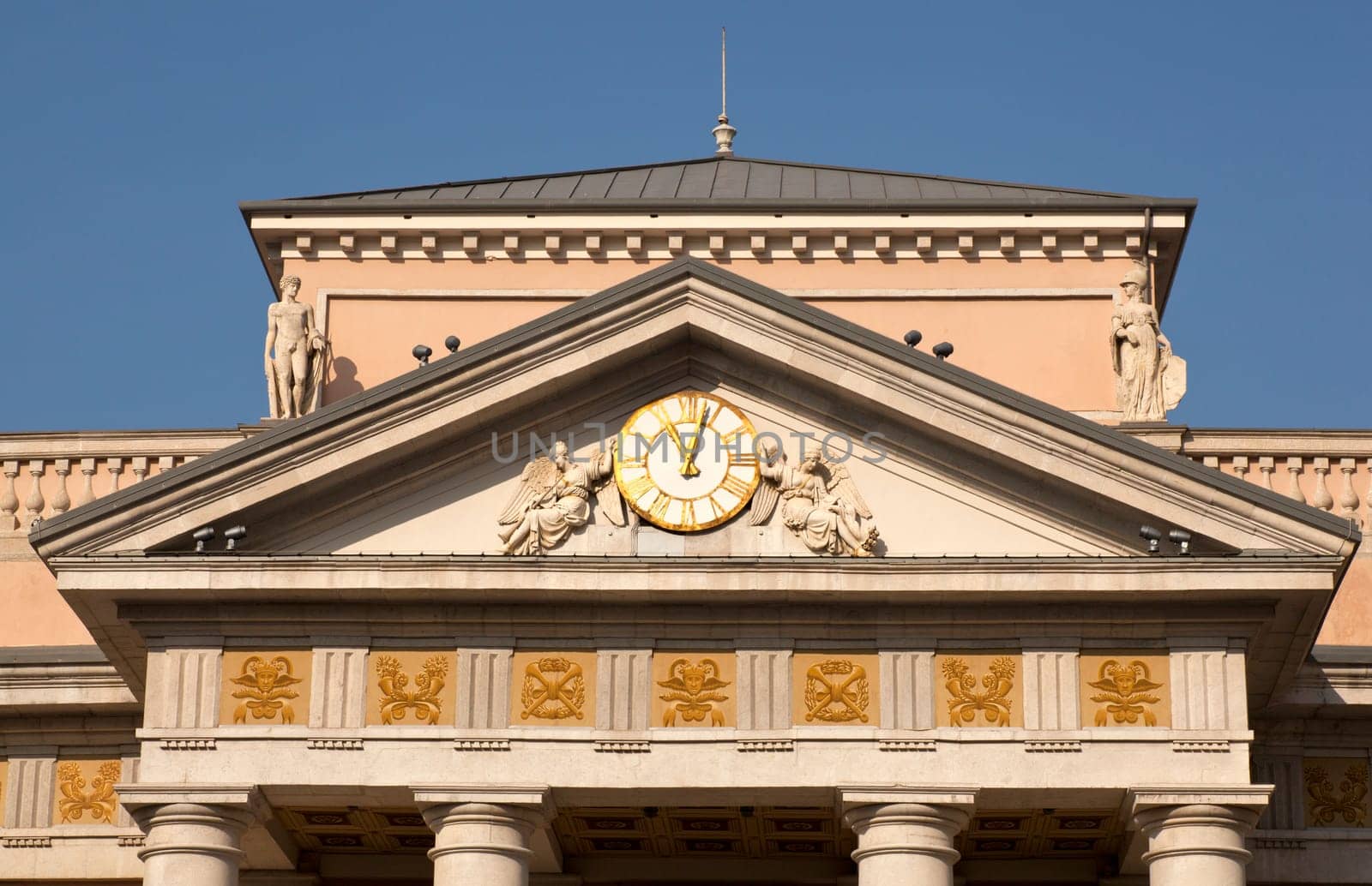 Stock exchange building, Trieste - Italy