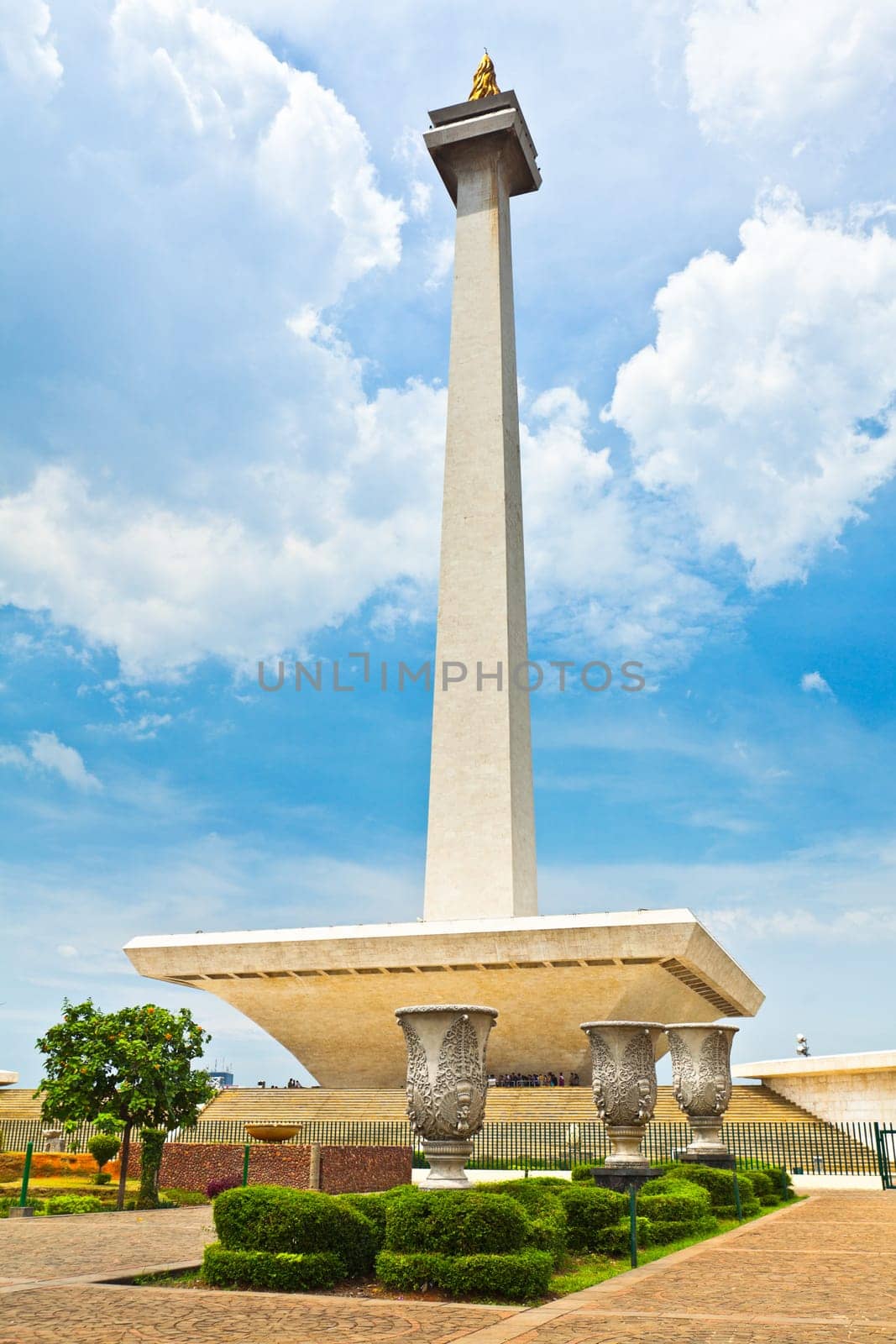 National Monument Monas. Merdeka Square, Central Jakarta, Indonesia