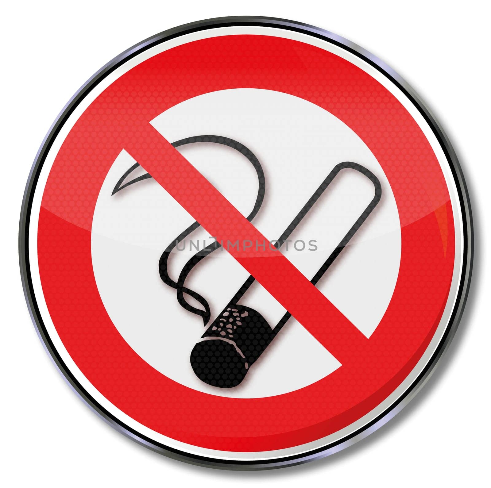 prohibition sign smoking
