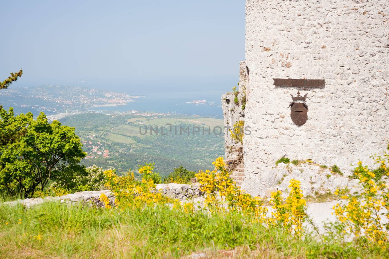 View of St. Servolo castle, Slovenia