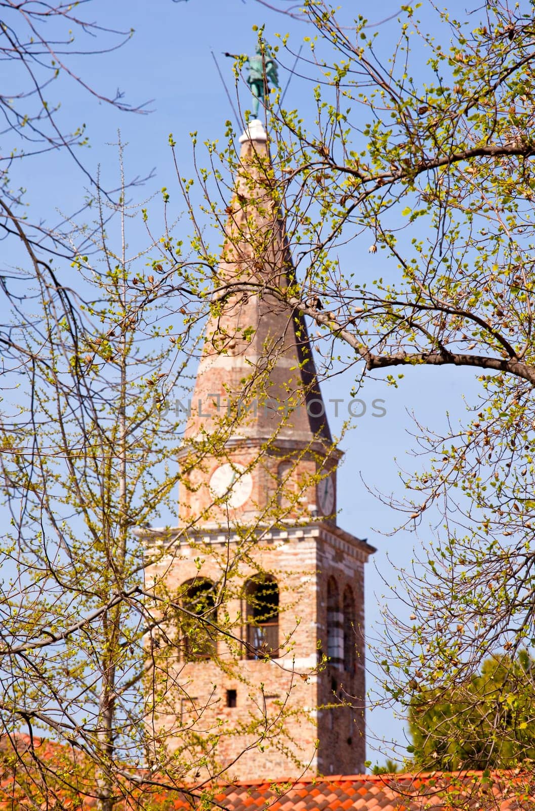Bell tower of the St. Euphemia Basilica, Grado - Italy