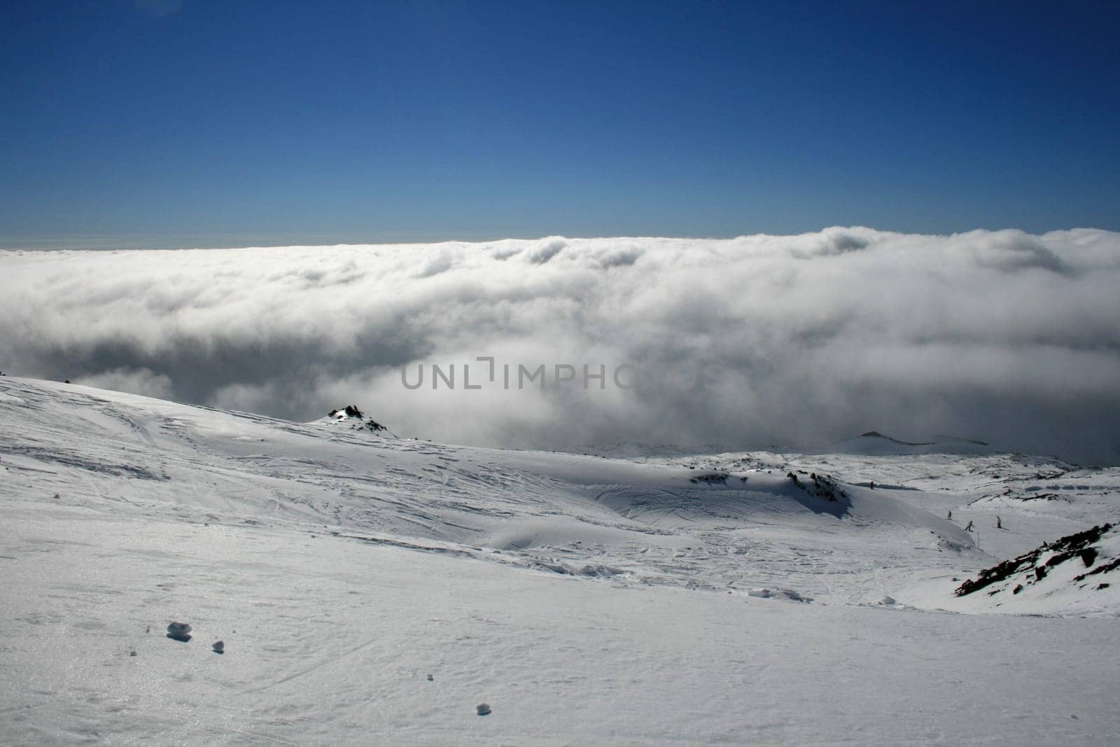 Etna covered by snow - Sicily, Italy