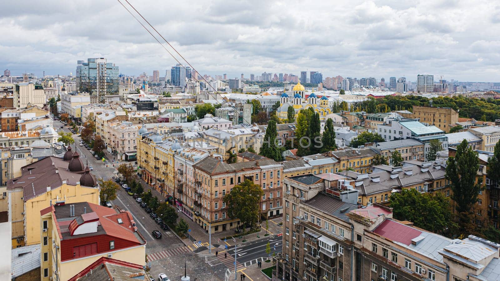 Kyiv, Ukraine - October 1, 2023: The streets of Kyiv city by sarymsakov