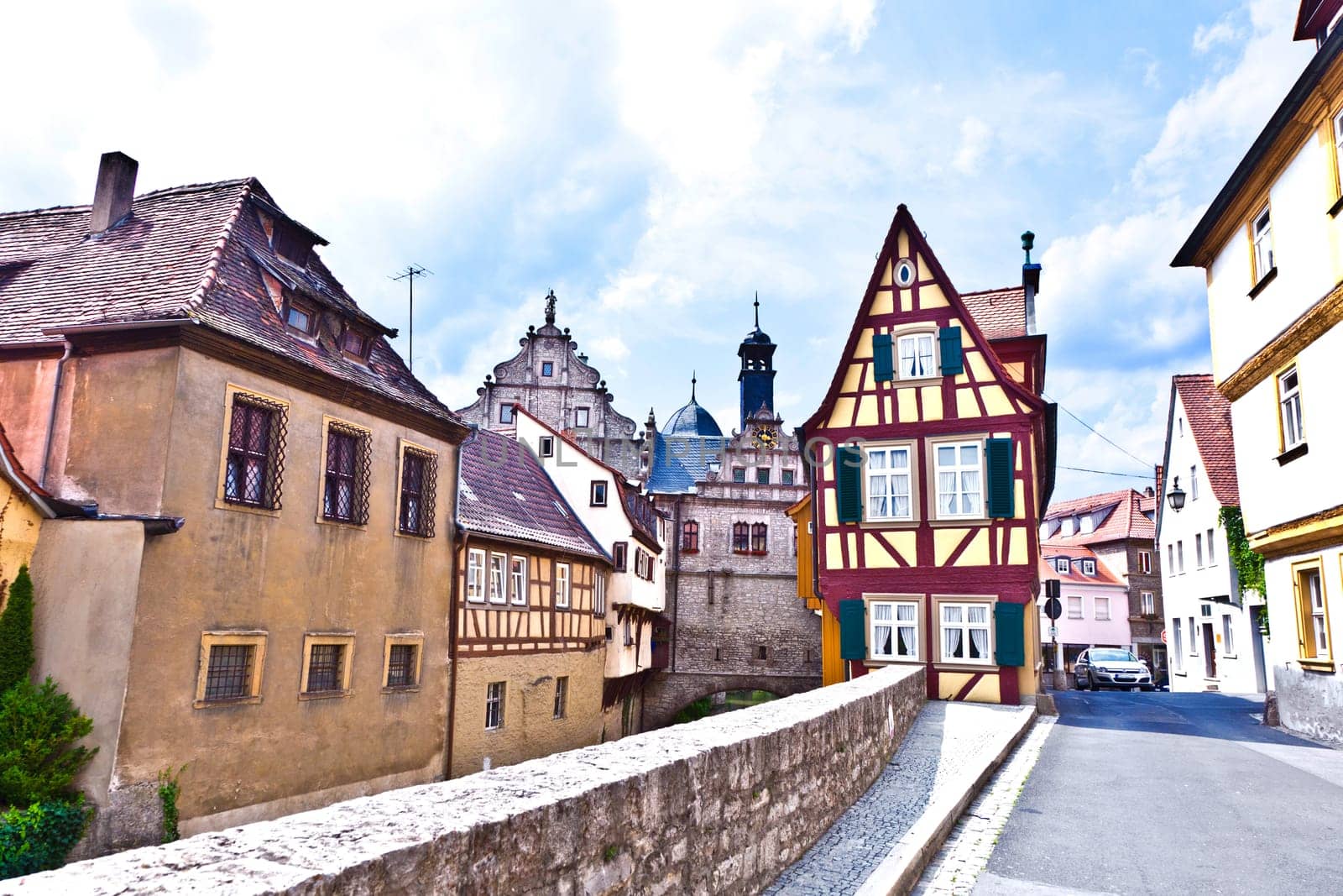 scenic historic houses in Marktbreit