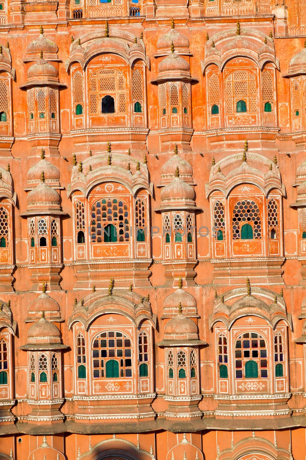 Hawa Mahal, the Palace of Winds, Jaipur, Rajasthan, India.