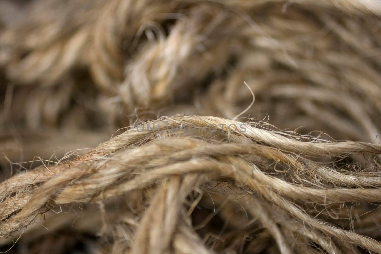 Photo of hemp old rope