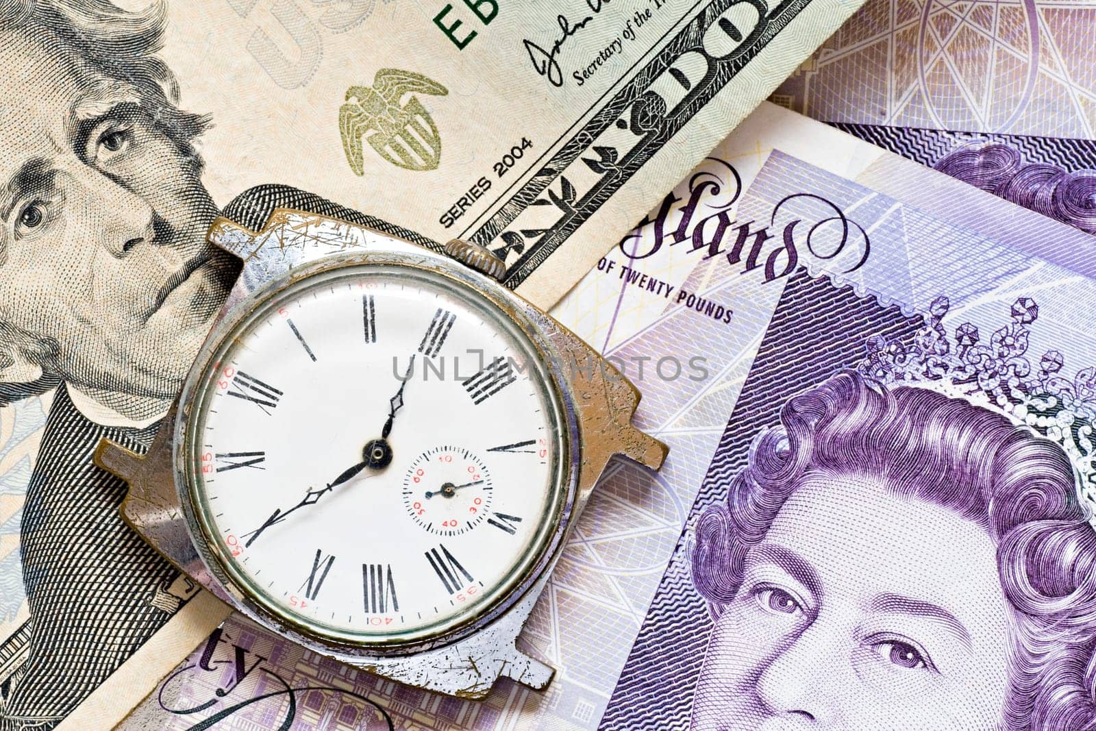 concept for "time is money """