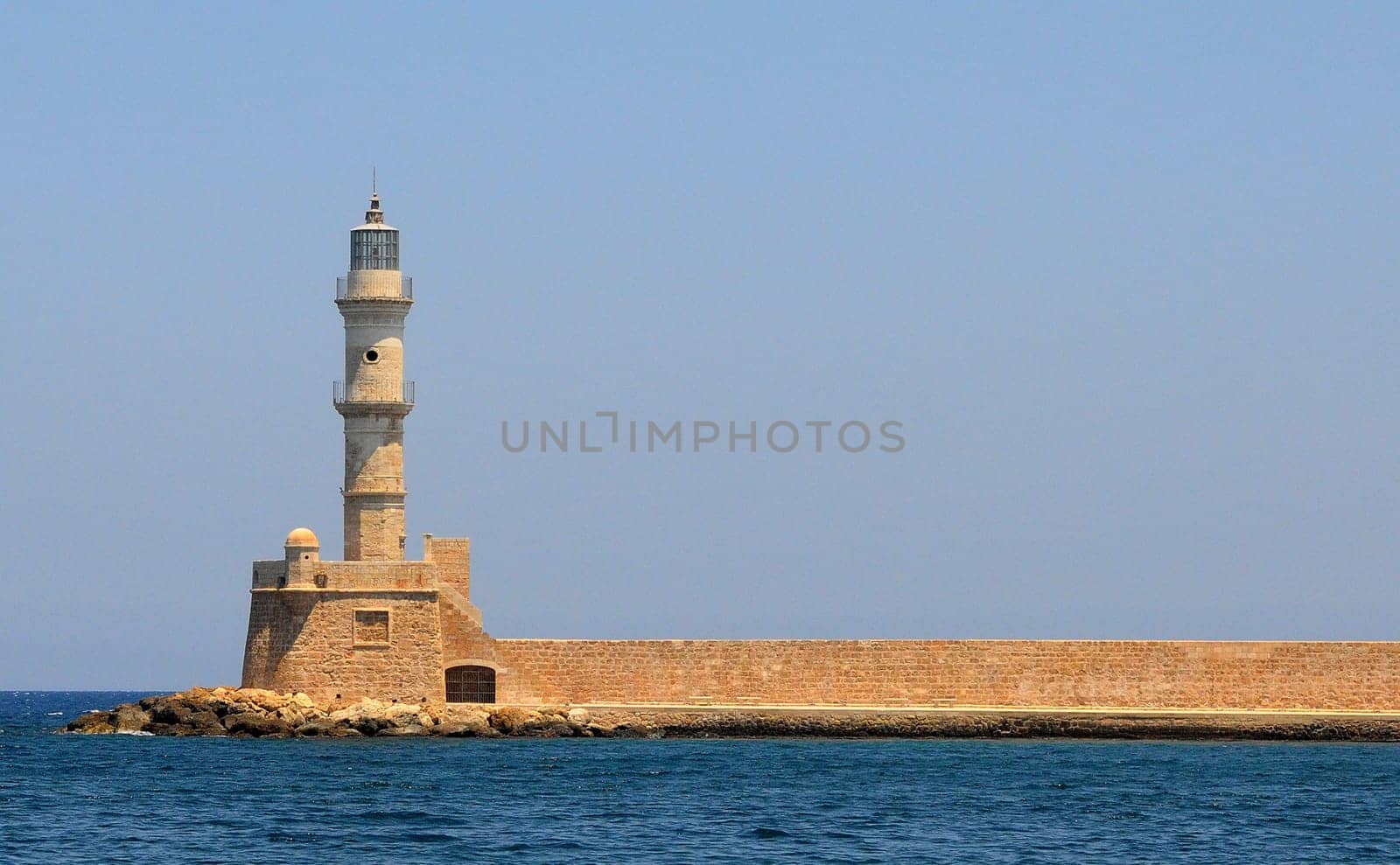 Lighthouse of Chania in Crete