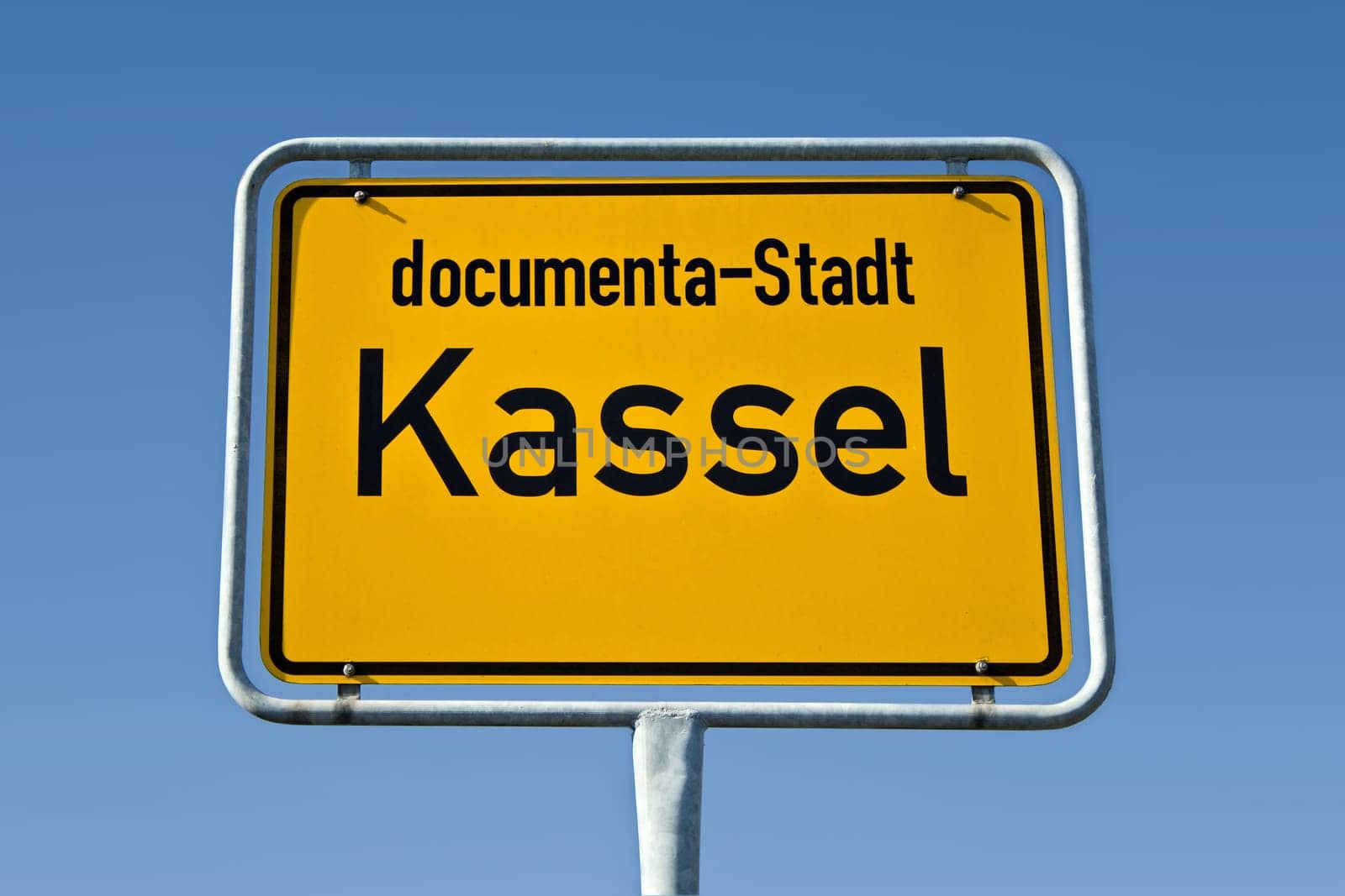 Town sign of Kassel