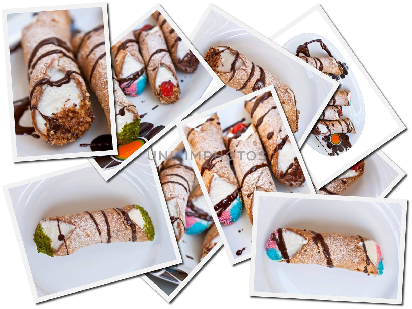 Cannoli's postcards, Sicilian pastry