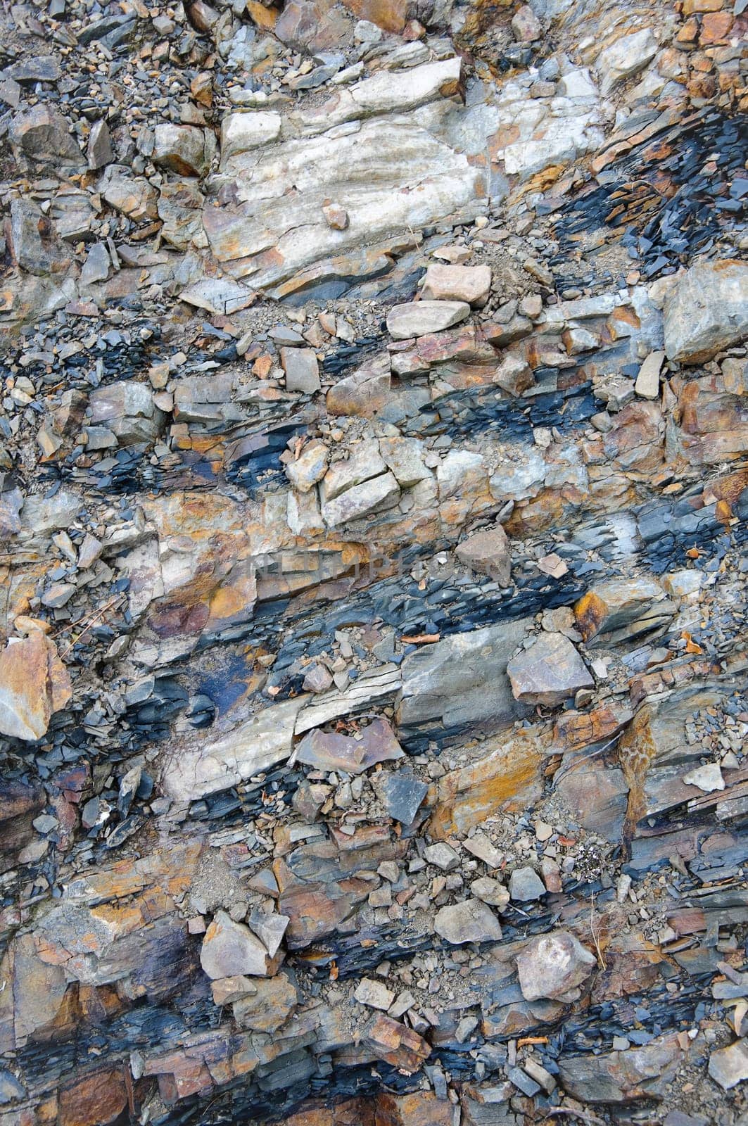 Seamless rock texture background closeup