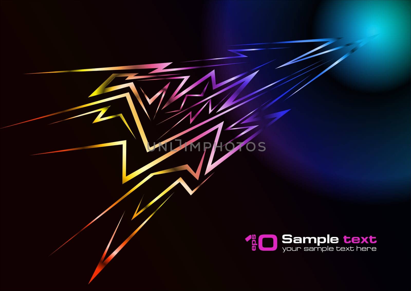 Abstract vector eps10 glowing background. For your design.