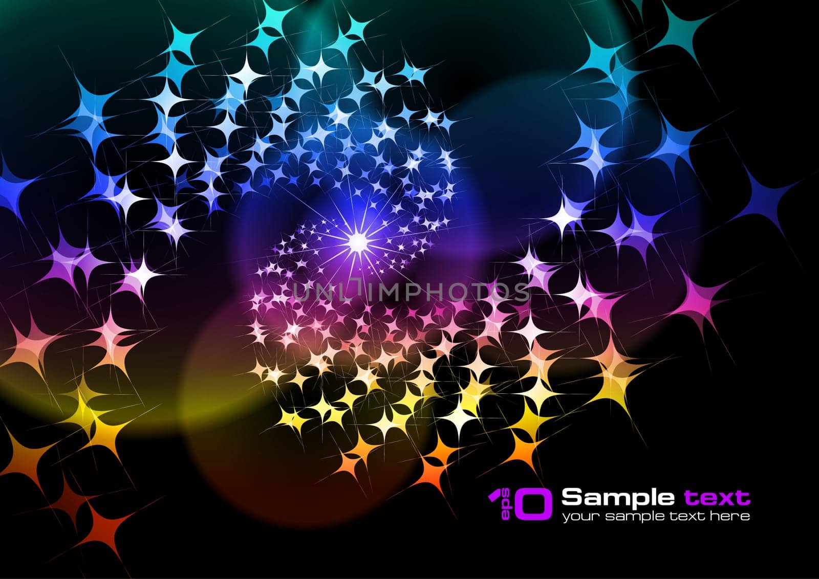 Abstract vector eps10 glowing background. For your design.