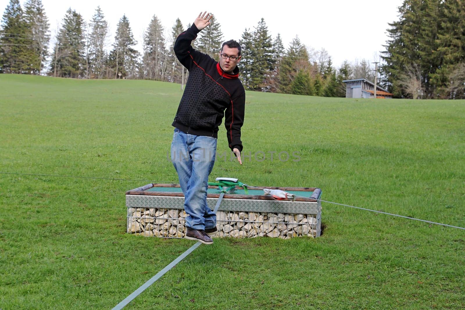 On the slackline