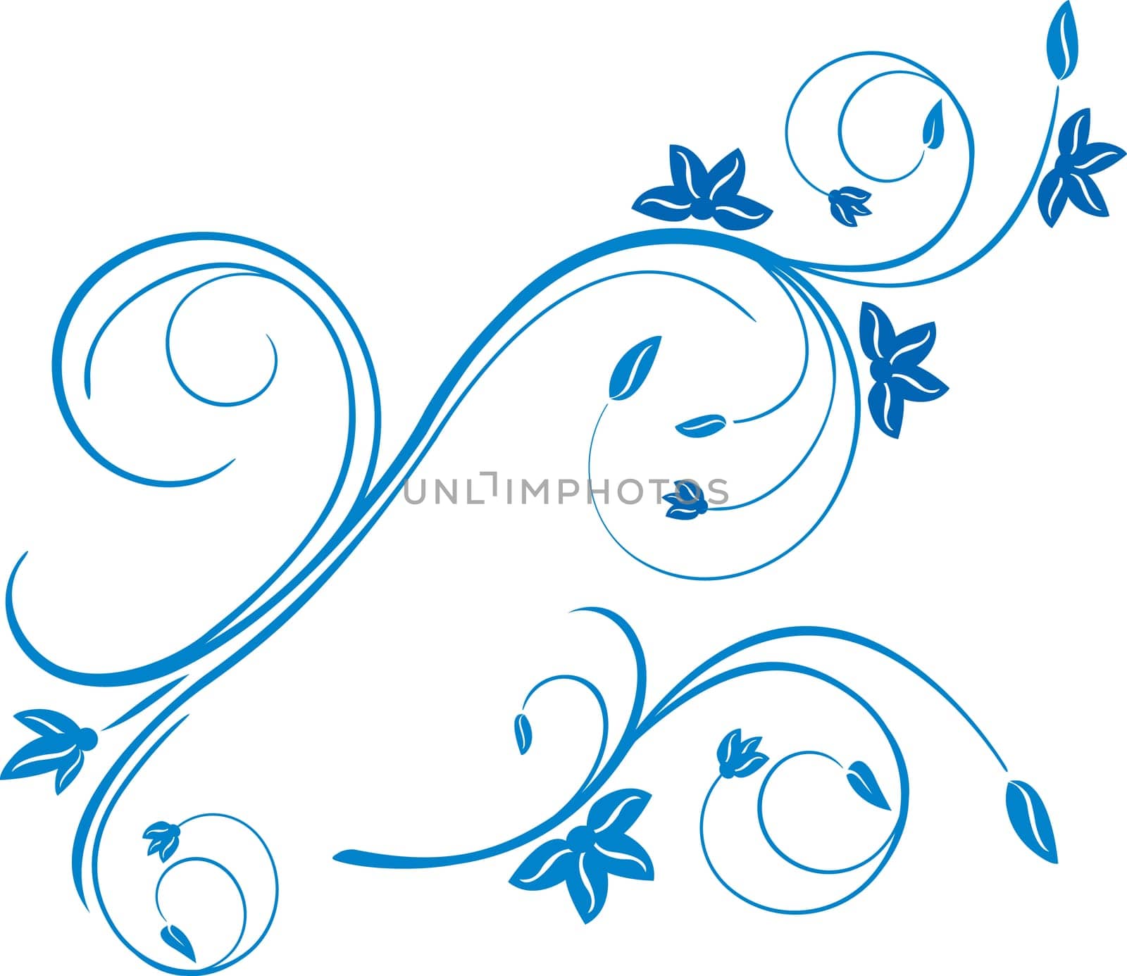 Illustration drawing of design elements. Vector.