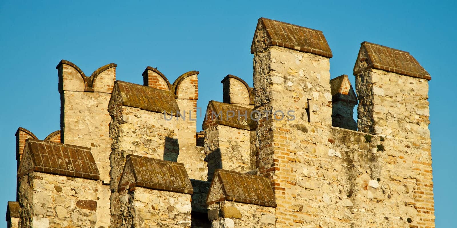 Battlements of a castle