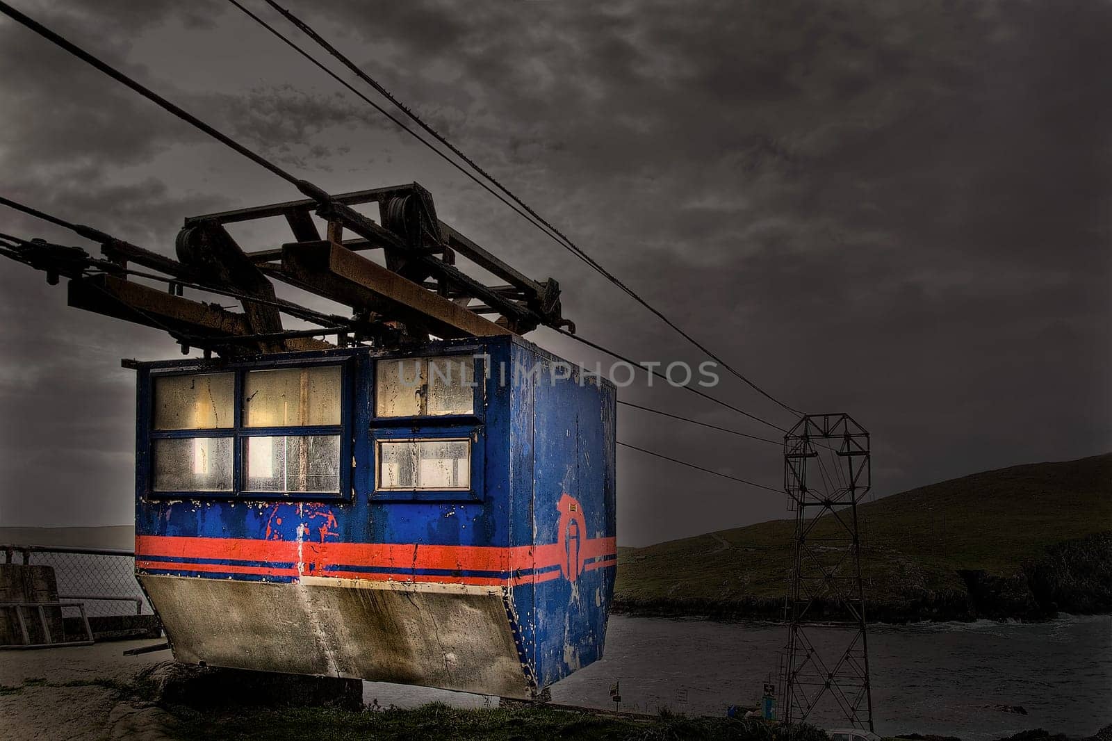 Cable Car of Dursey Iceland,Ireland