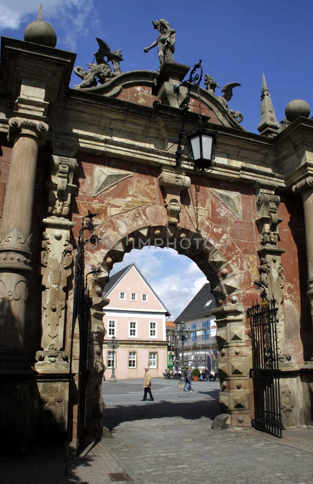 Castle Gate in Bückeburg