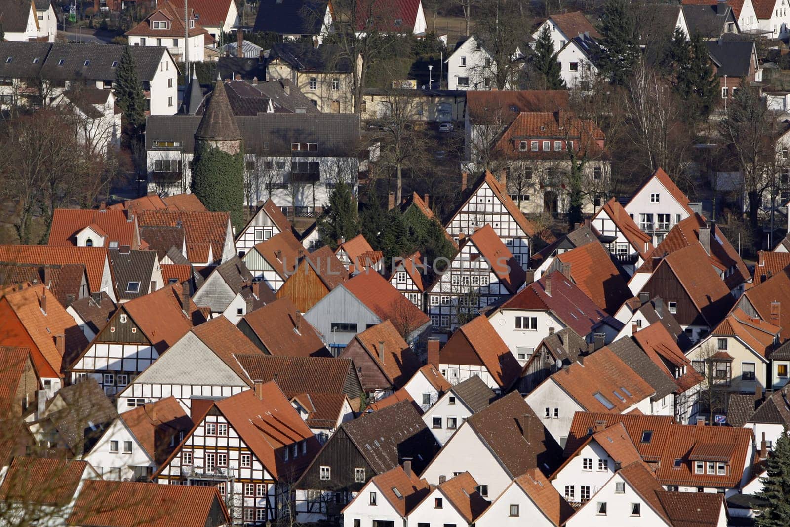 View from the Osterberg to Lügde