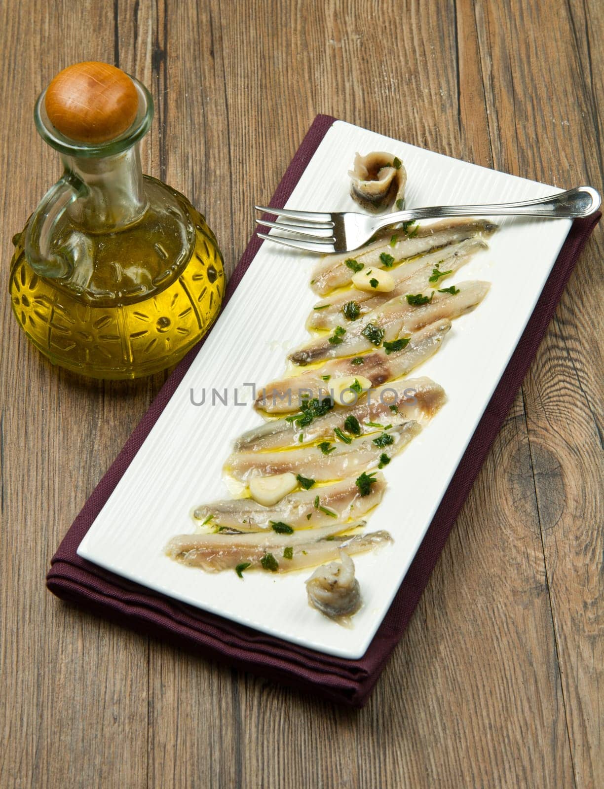 marinated anchovies