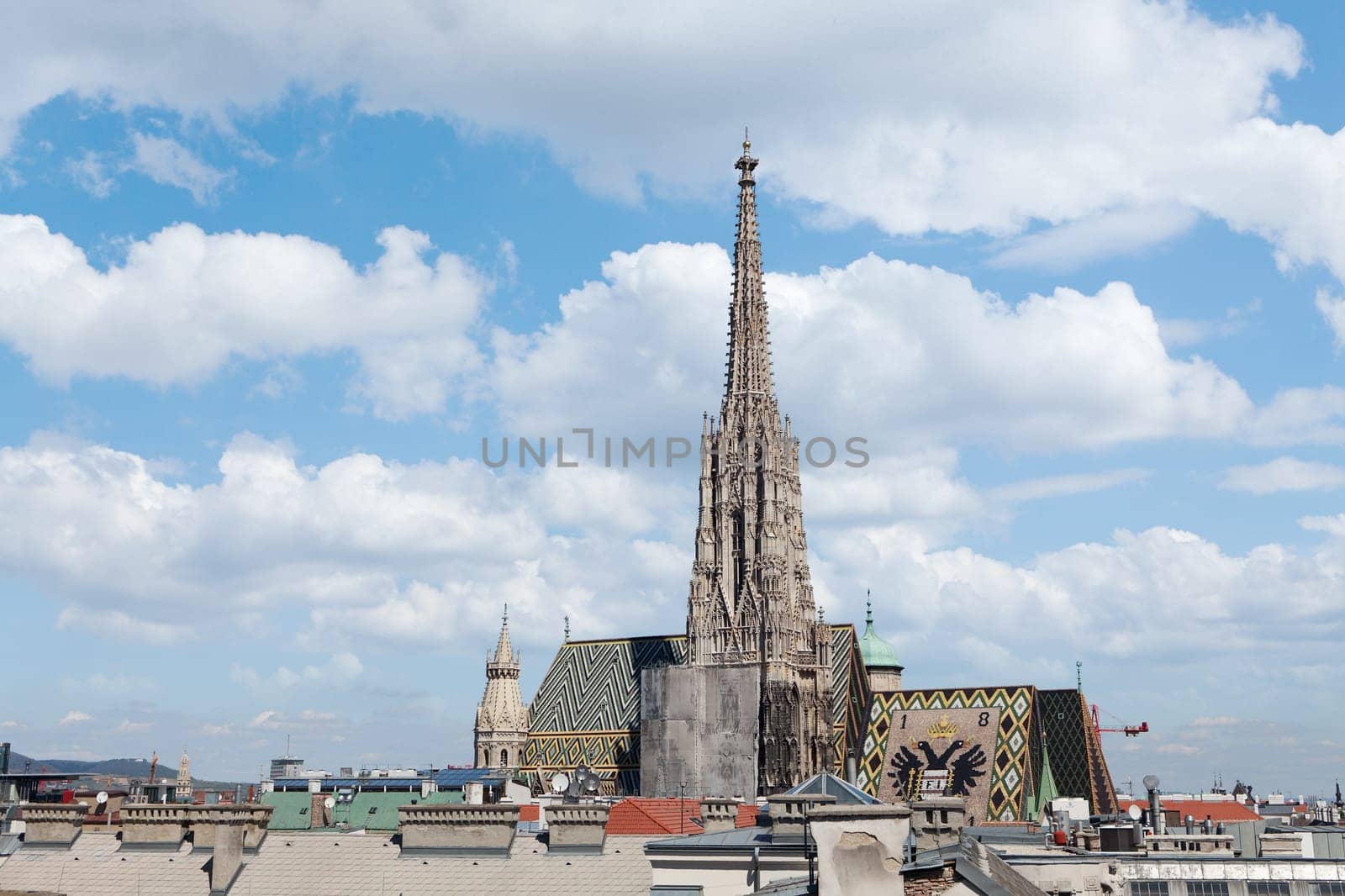 St. Stephen's Cathedral in Vienna,church and historical building of the capital