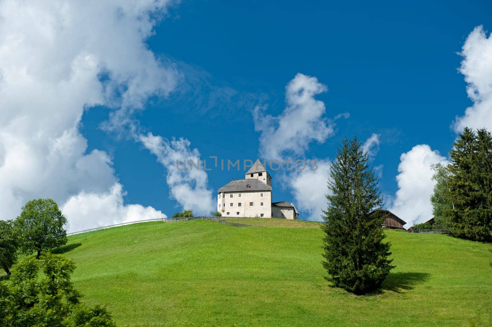 The church of St. Martin in the South Tyrol