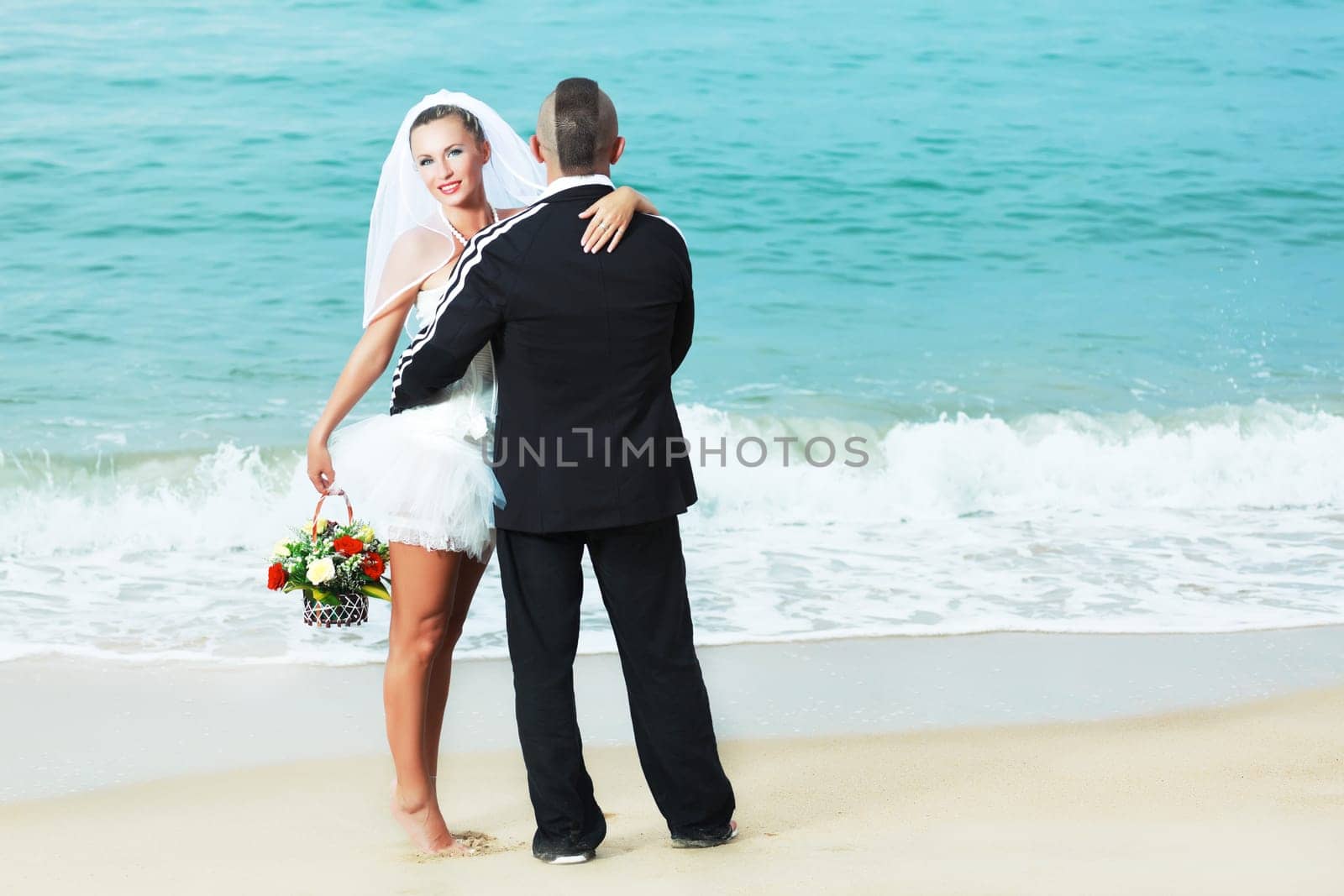 Wedding on the tropical beach