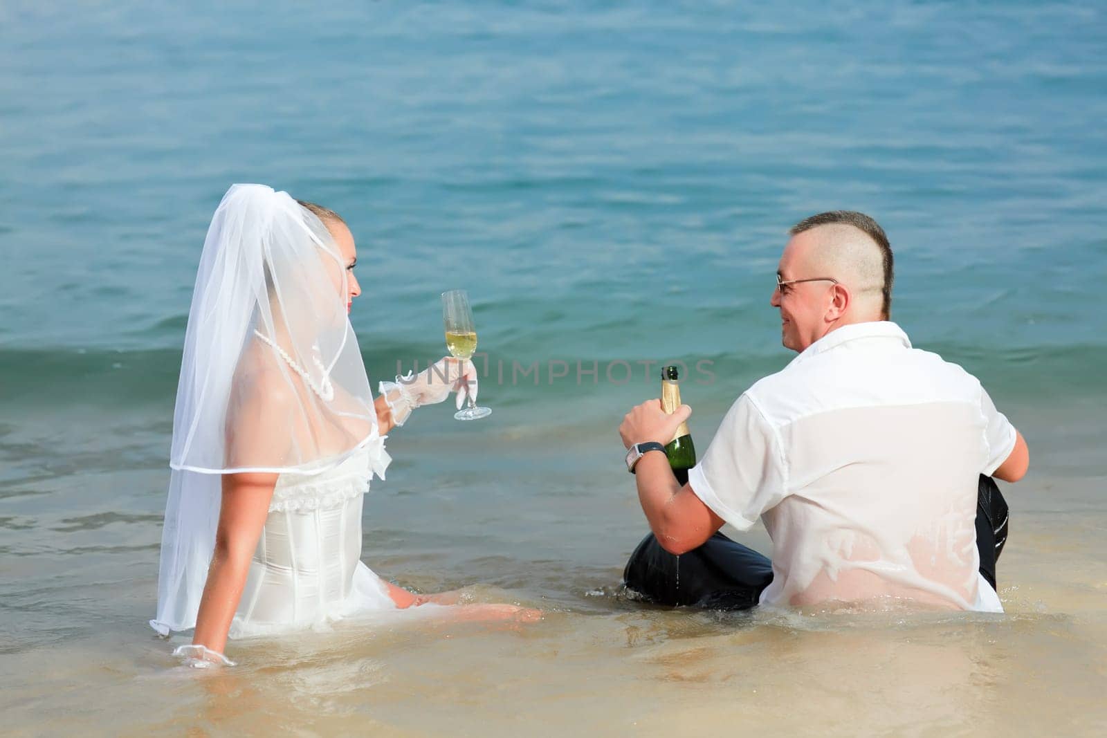 Wedding on the tropical beach