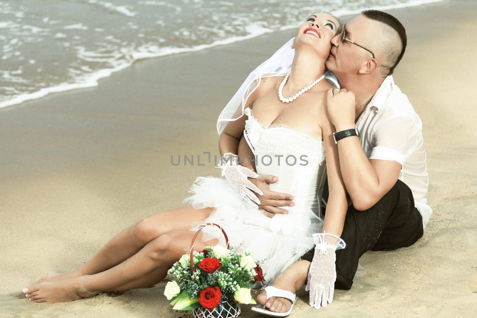 Wedding on the tropical beach