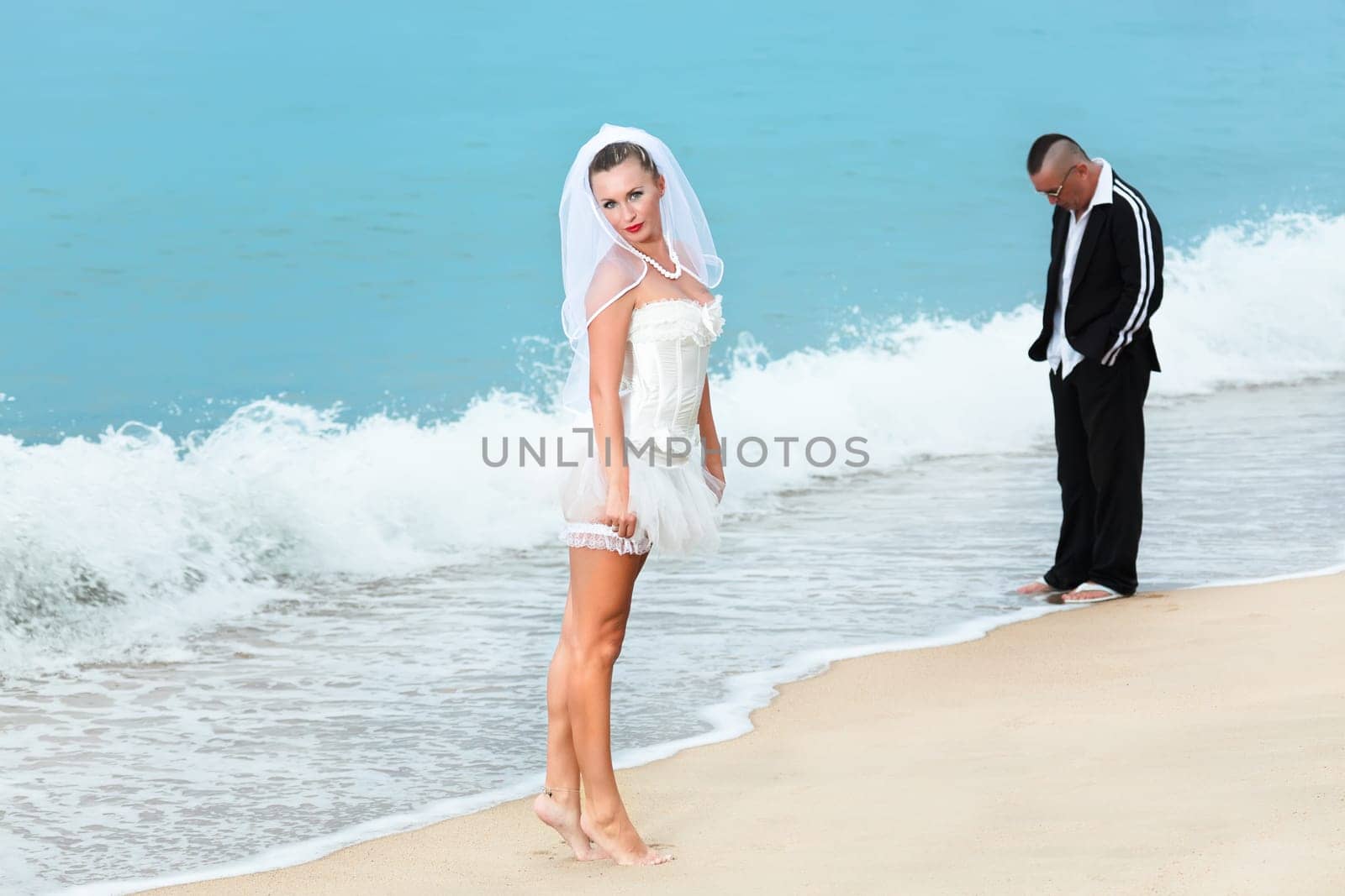 Wedding on the tropical beach