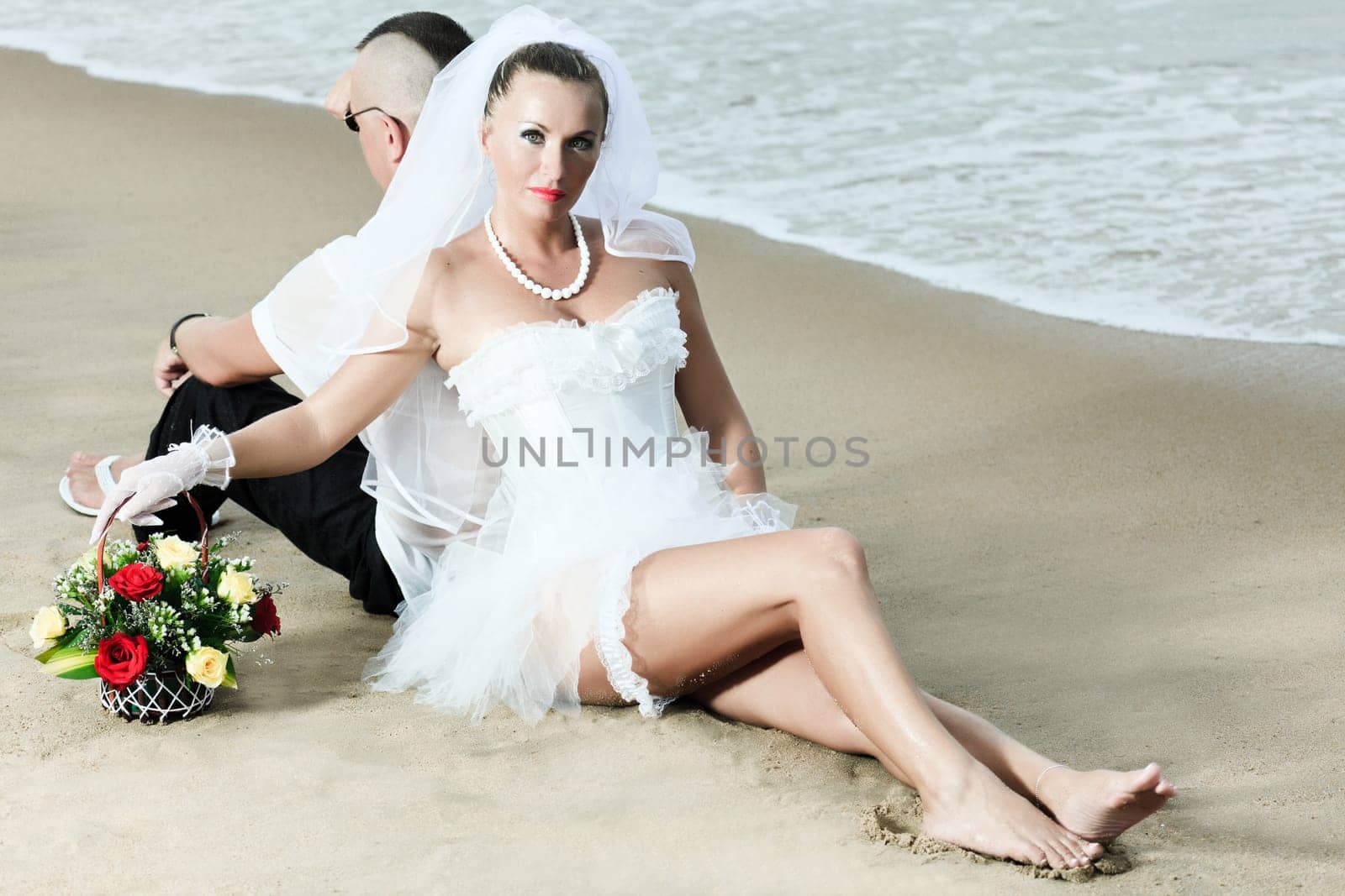 Wedding on the tropical beach