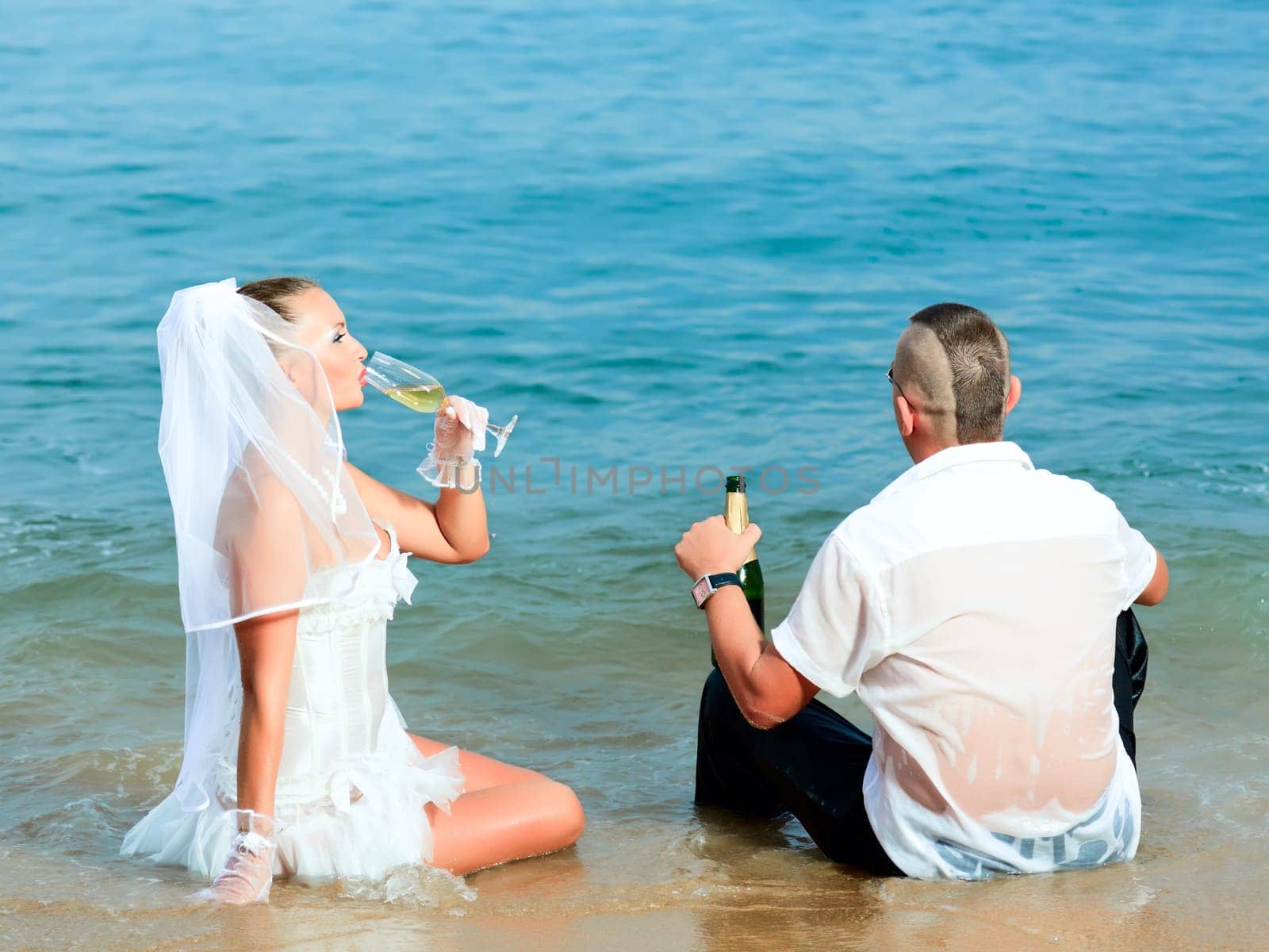 Wedding on the tropical beach
