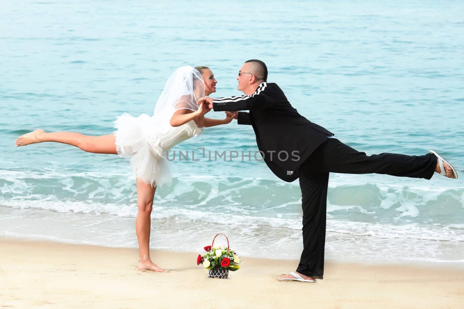 Wedding on the tropical beach