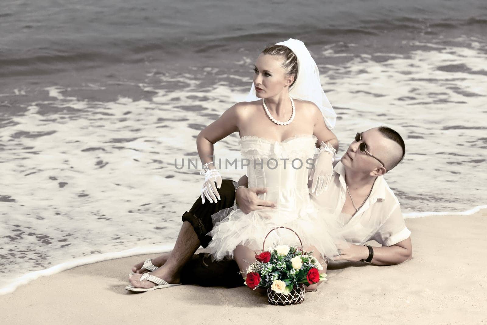 Wedding on the tropical beach