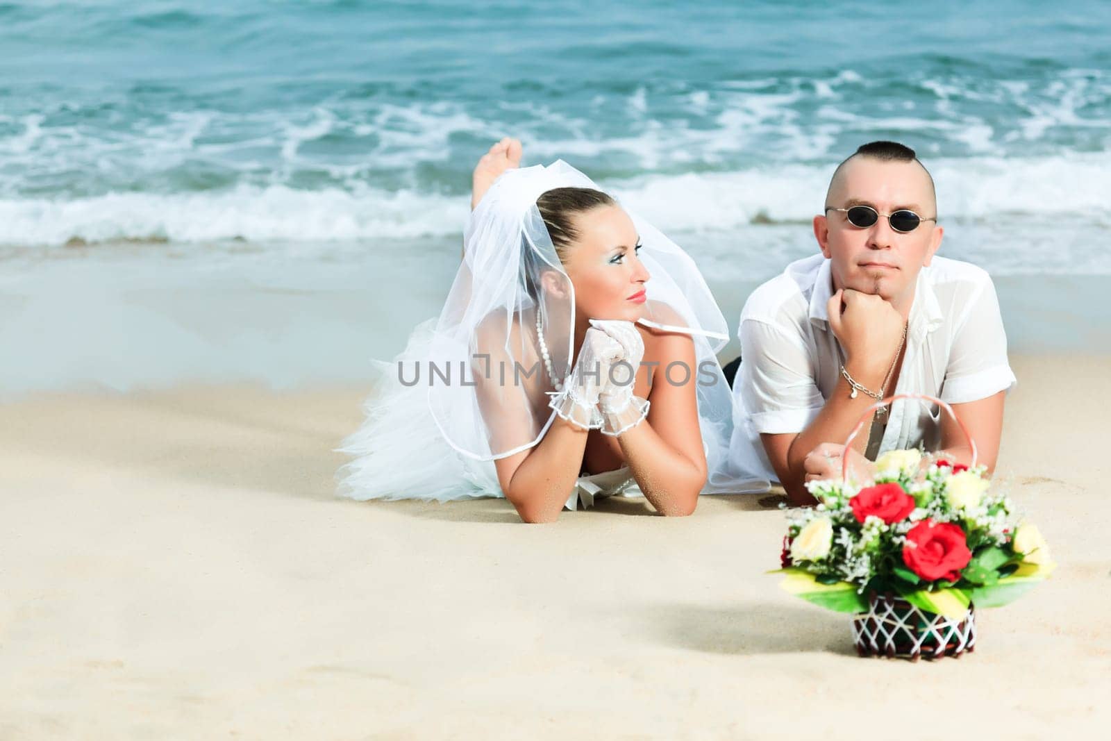 Wedding on the tropical beach