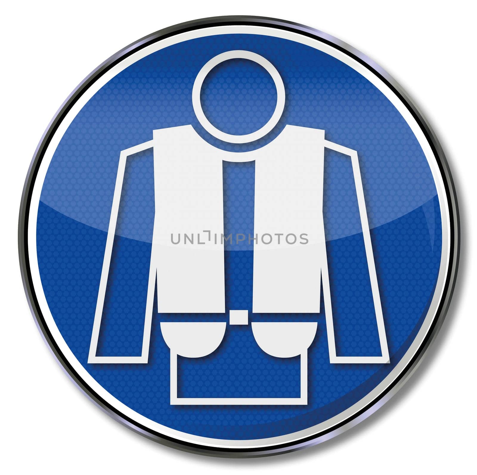 Mandatory sign life jacket