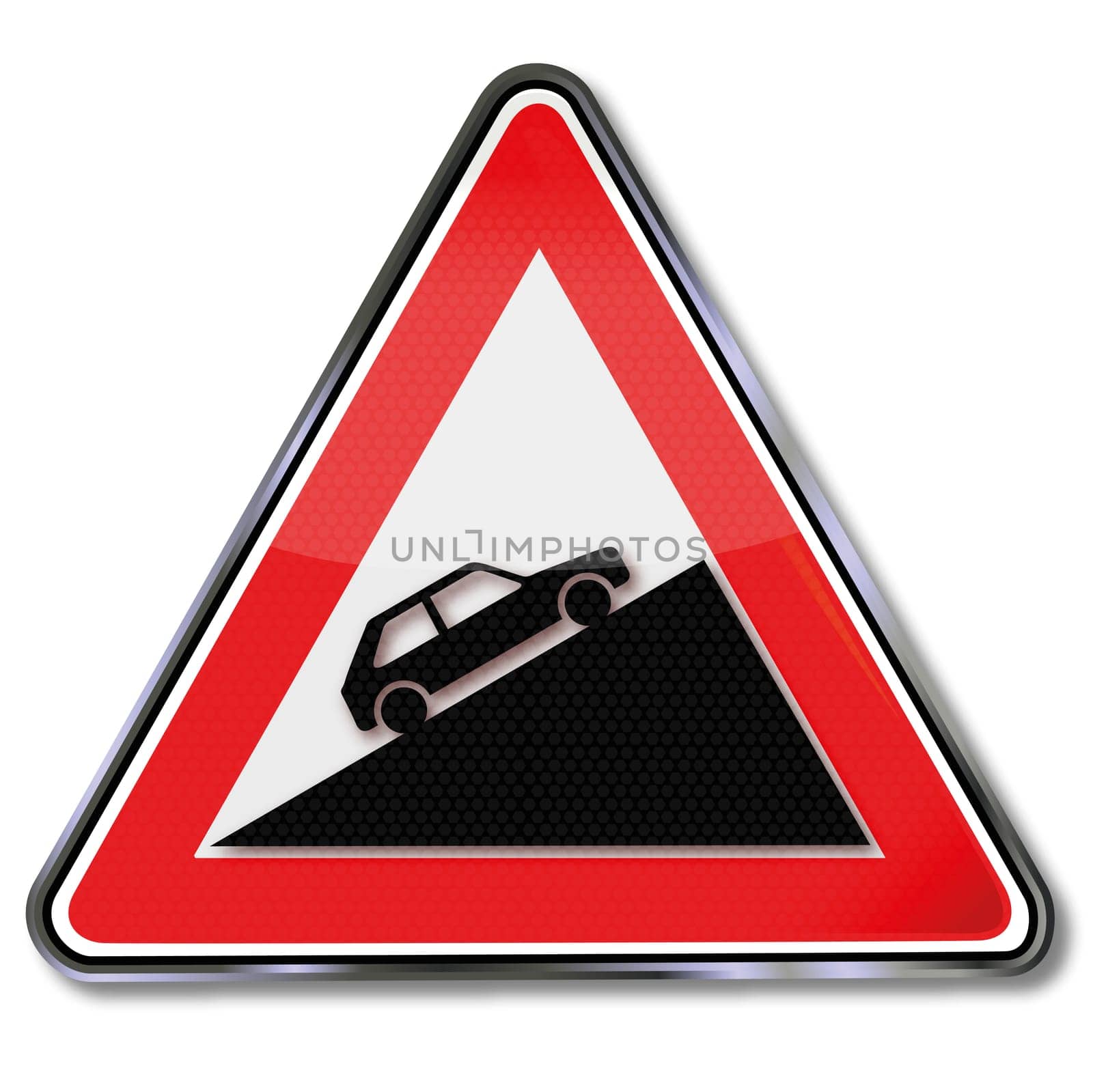 Traffic sign handbrake