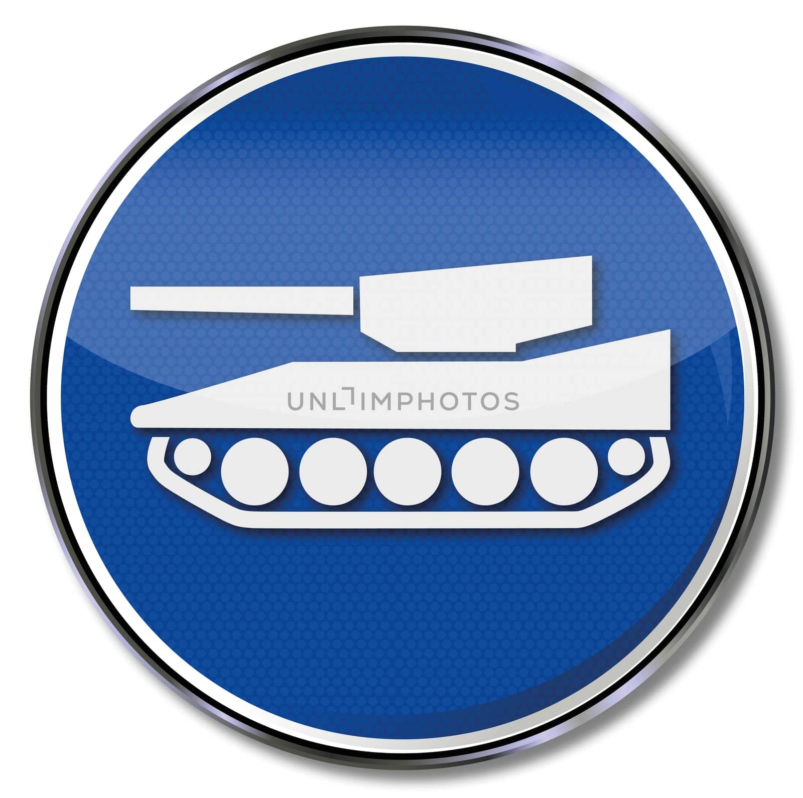 Road sign tank