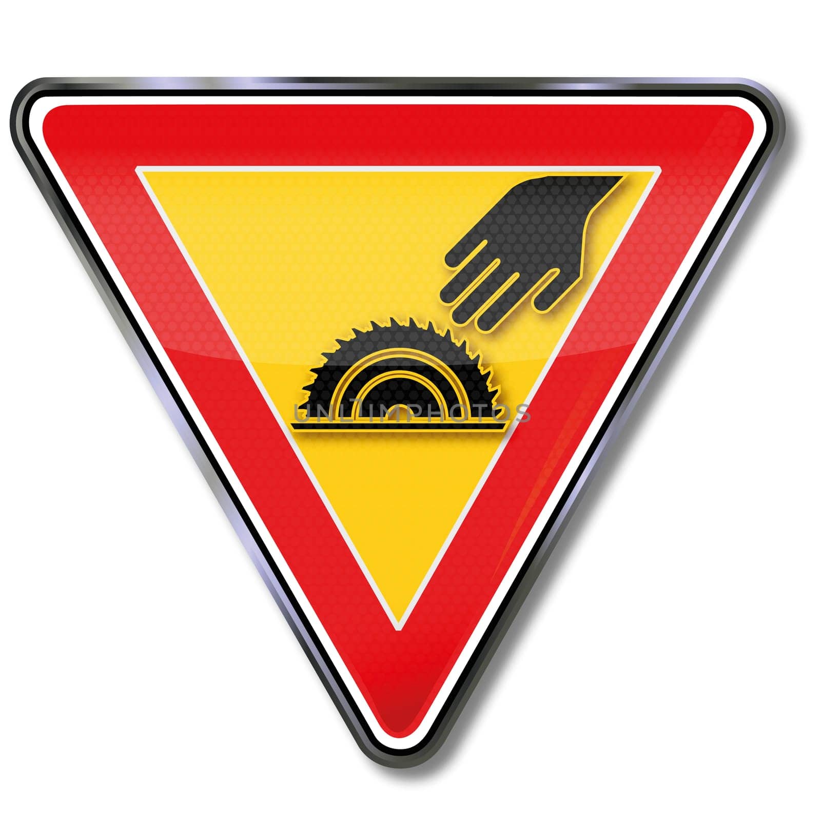Shield Hand Injury and Saw