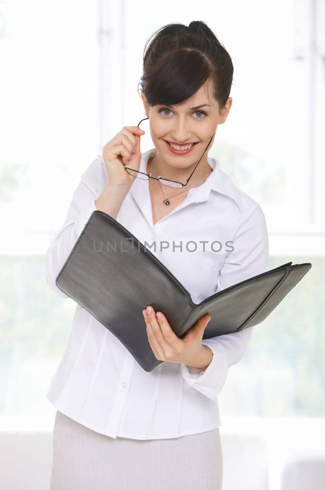 Portrait of Beautiful business woman in her office