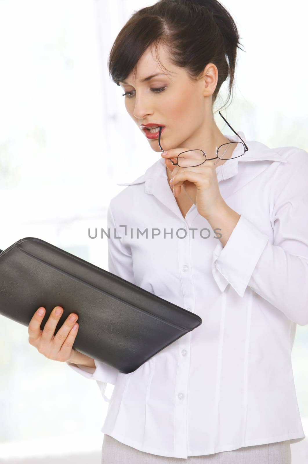 Portrait of Beautiful business woman in her office