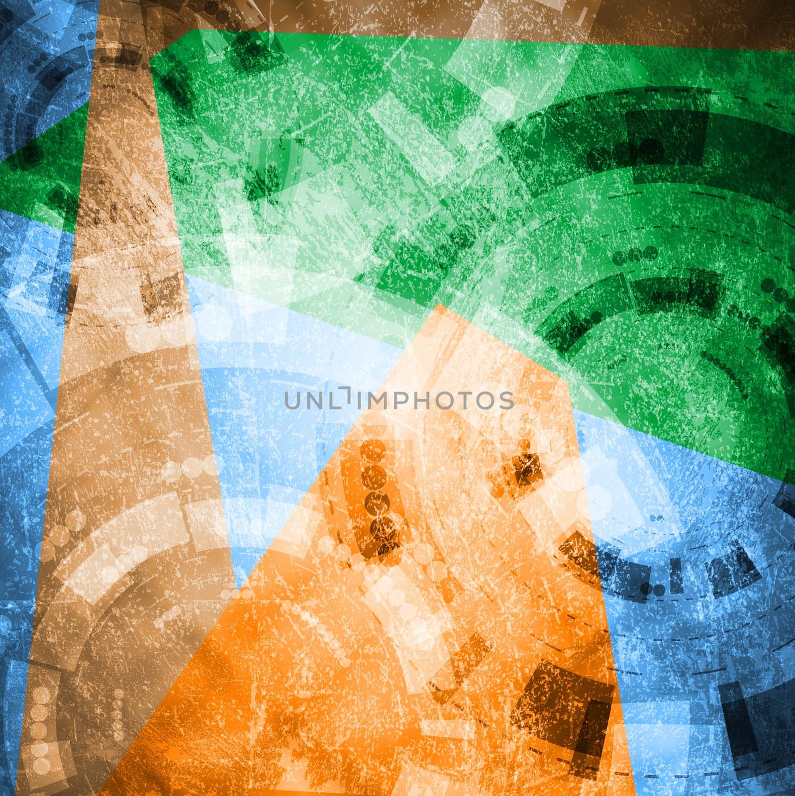 Vintage tech background. Eps 10 vector illustration