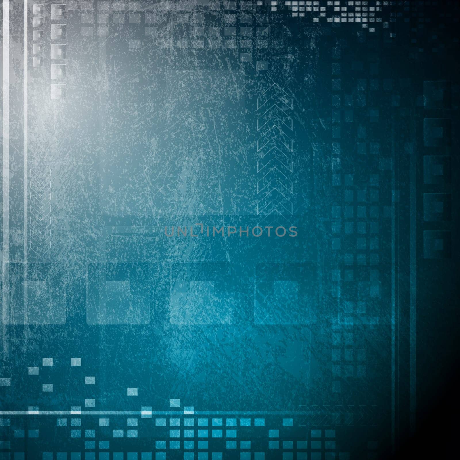 Dark blue tech background. Vector design eps 10