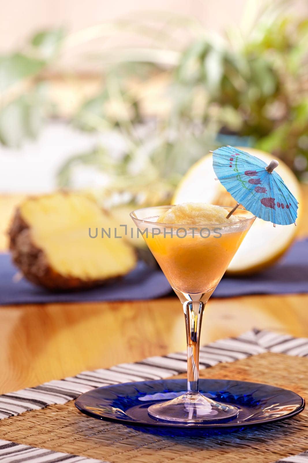 A refreshing summer drunk - pina colada